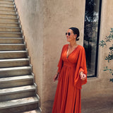FERDA TERRACOTTA DRESS