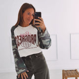 STAY PROGRESS ECRU ARMY LONGSLEEVE SHIRT