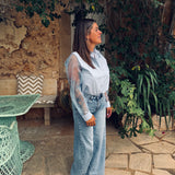 FISTERRA LIGHT BLUE BLOUSE
