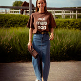 BAILEY BLUE LONG DENIM SKIRT 8519-1