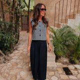 JACIRA DARK BLUE PANTS