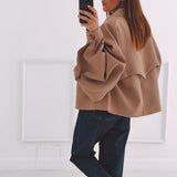 LEONIE BEIGE MIDSEASON JACKET