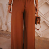 NISRINE CAMEL PANTS