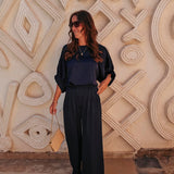 RIHLA DARK BLUE PANTS