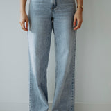BLUE WIDE LEG JEANS 9136-4