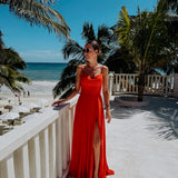 MAR DE LUNA ORANGE DRESS