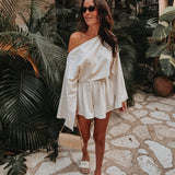 HOLBOX BEIGE LINEN TWO-PIECE SET