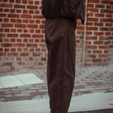 ELIDI BROWN BALLOON PANTS
