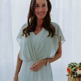 DEBORAH MINT JUMPSUIT