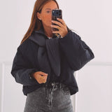 LEAH DARK BLUE JACKET