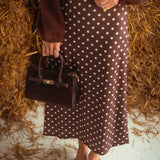 VIVIENNE BROWN POLKADOTS SKIRT