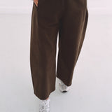 ANNALISE KHAKI BALLOON PANTS