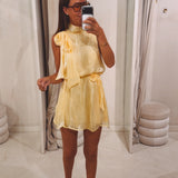 FLORINE YELLOW DRESS
