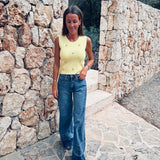NOVIA YELLOW FLOWER TOP