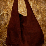 BUFFALO BROWN SUEDE BAG