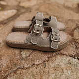 ZARELA BEIGE SLIPPERS