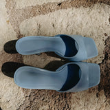SUNSHINE LIGHT BLUE HEELS