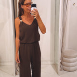 LAURIEN BROWN TWO-PIECE SET