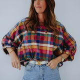 RAINBOW MOSAIC MULTICOLOR BLOUSE