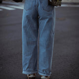 LIGHT BLUE BALLOON JEANS JD615-C