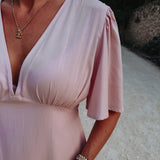 MAZATLAN LIGHT PINK DRESS