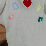 LOVE GREY SWEATER