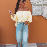 SANLUCAR YELLOW BLOUSE