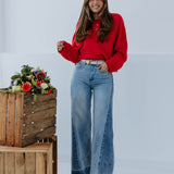WIDE LEG JEANS A3845