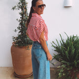 BLUE DENIM BERMUDA