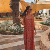 TORREMOLINOS RED DRESS