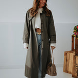 CIBELY DARK GREY MUSTHAVE TRENCHCOAT
