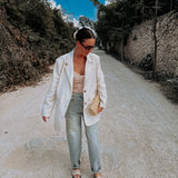 MEXICO ECRU LINEN BLAZER