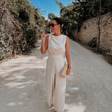 MARAVILLA BEIGE JUMPSUIT