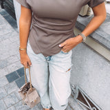 ODESSA TAUPE T-SHIRT