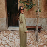 NITIDO KHAKI TWO-PIECE SET
