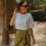 PALM ESCAPE WHITE T-SHIRT