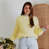 ELISABETH YELLOW MOHAIR SWEATER