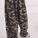 LAURENCE KHAKI ARMY BALLOON PANTS