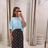 HELENA LIGHT BLUE T-SHIRT