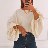 TRINLEY ECRU SWEATER