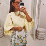 ANAELLE YELLOW BLOUSE