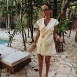 ALBA BUTTER YELLOW PLAYSUIT