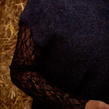 KEIRA DARK BLUE LACE PULL