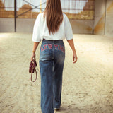 NEW YORK WIDE LEG JEANS T6020