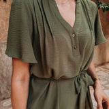 JUAREZ KHAKI DRESS