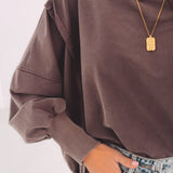 ORLANDO BROWN SWEATER