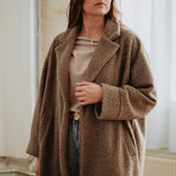 CEDAR TAUPE COAT