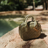 MEXO MINT GREEN WOVEN BAG