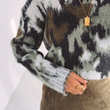 AGNES KHAKI ARMY SWEATER