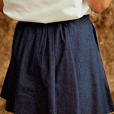 MADISON BLUE DENIM SKORT
